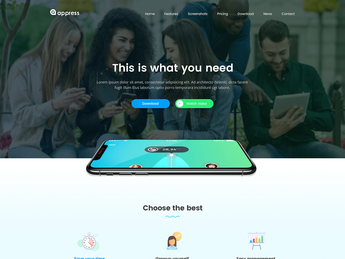 App Landing